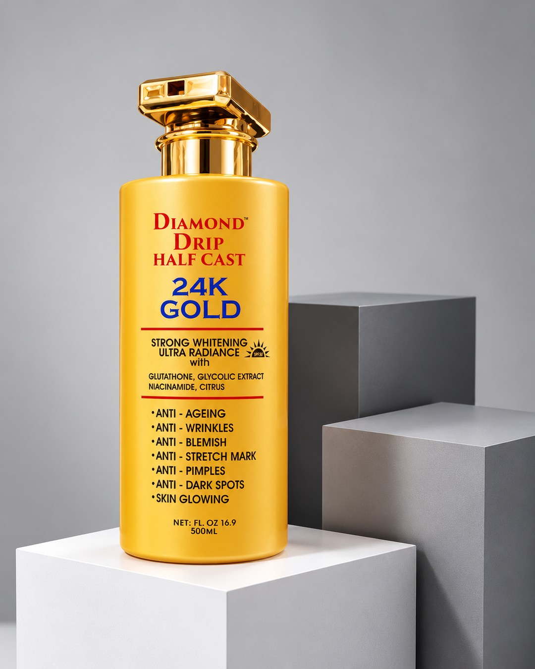 Diamond Drip Half Cast 24K Gold – 500ml — 3 of 3