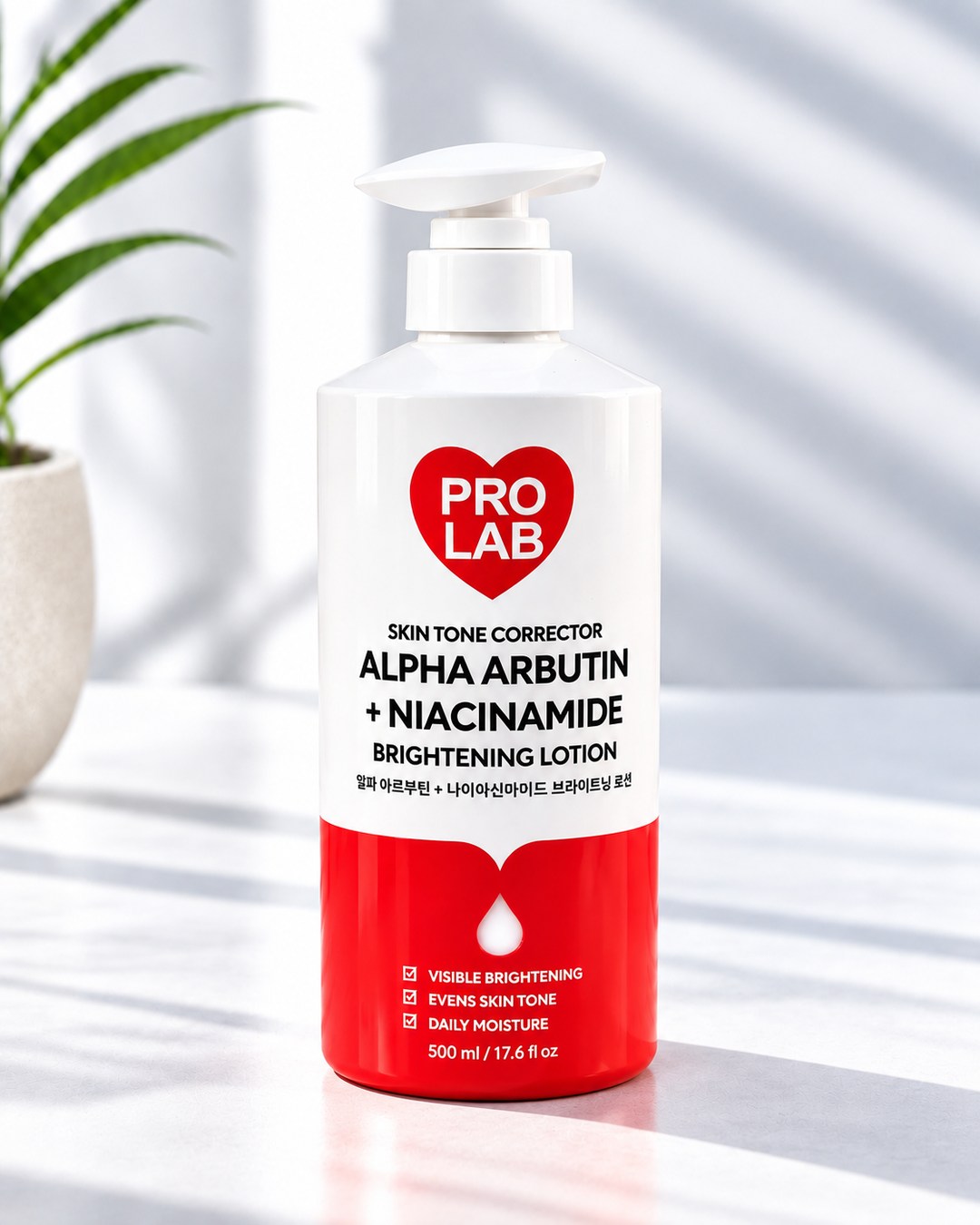 PRO LAB Alpha Arbutin + Niacinamide Brightening Lotion — 500ml — 1 of 3