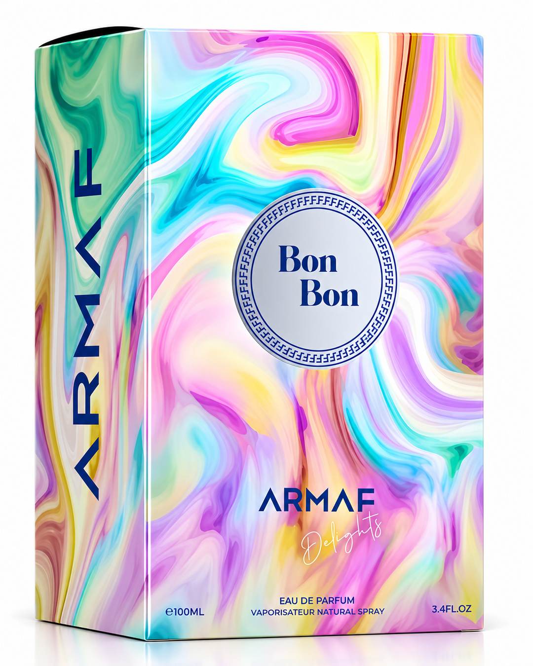 Armaf Bon Bon Eau de Parfum Spray for Unisex, 3.4 Ounce