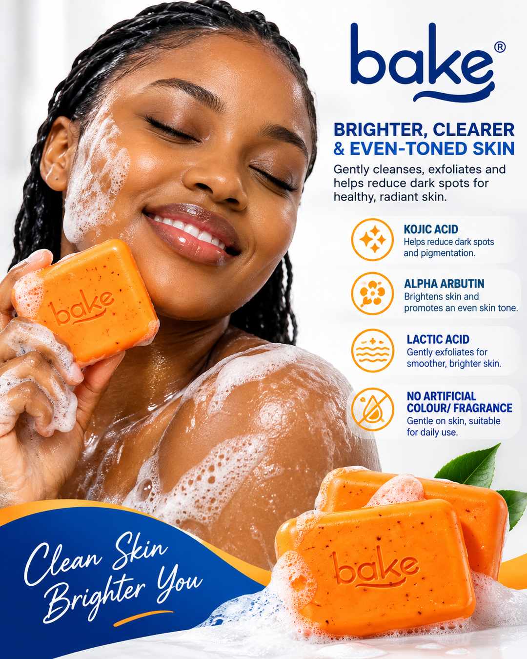 BAKE 2% Kojic Acid + Alpha Arbutin Anti-Pigmentation Soap — 3 of 3