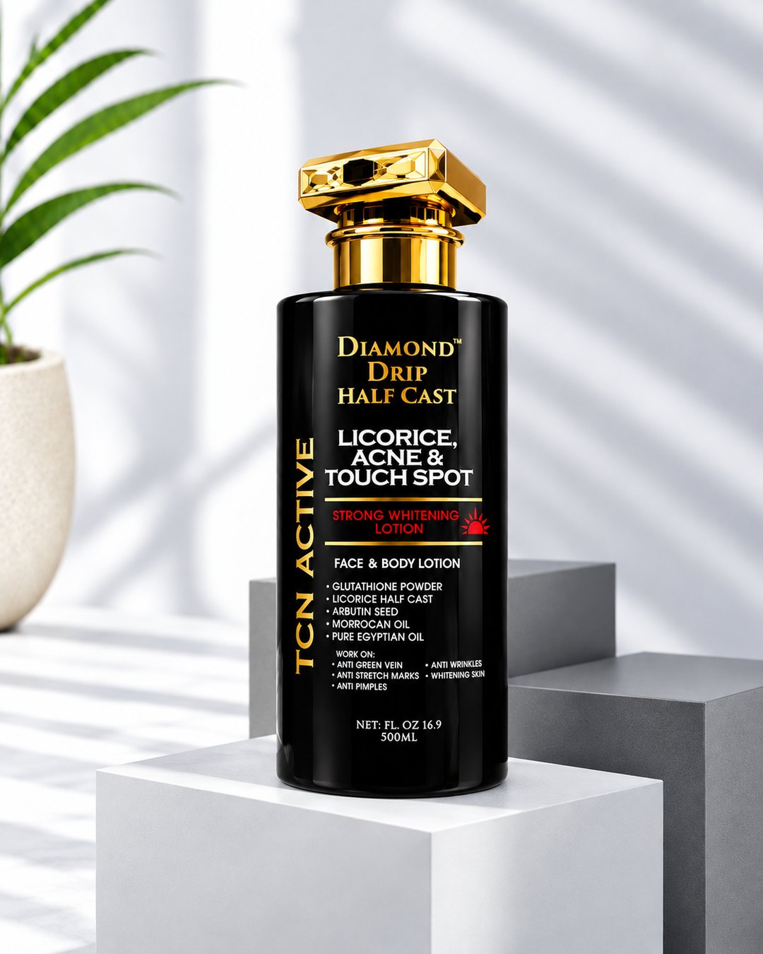 Diamond Drip Half Cast Licorice, Acne & Touch Spot – 500ml — 3 of 3