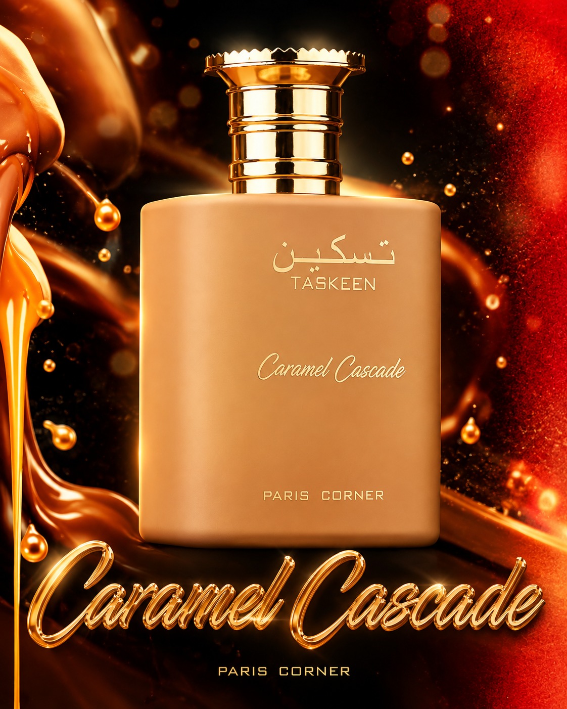 Paris Corner Taskeen Caramel Cascade Eau de Parfum 100ml (3.4 oz) — 2 of 3