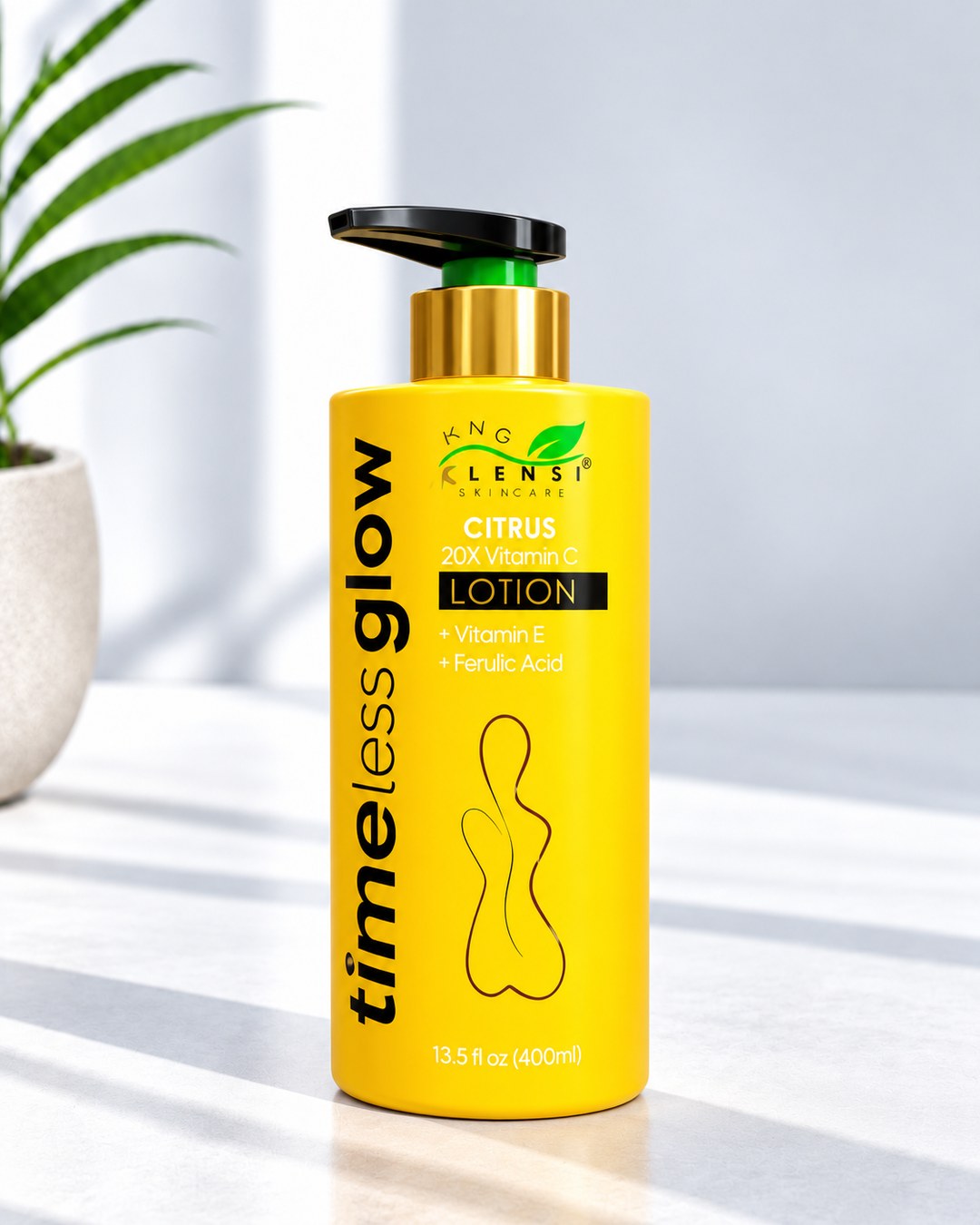 M.N.G Clensi Timeless Glow Citrus 20X Vitamin C Lotion – 400ml — 1 of 3
