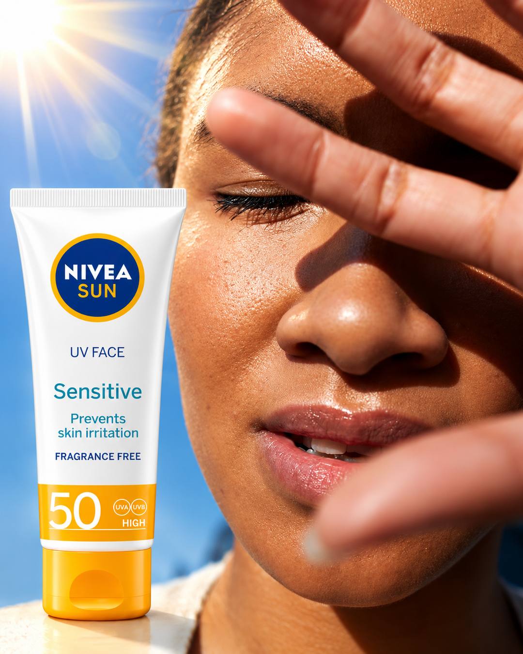 NIVEA SUN UV Face Sensitive SPF 50 — 2 of 3