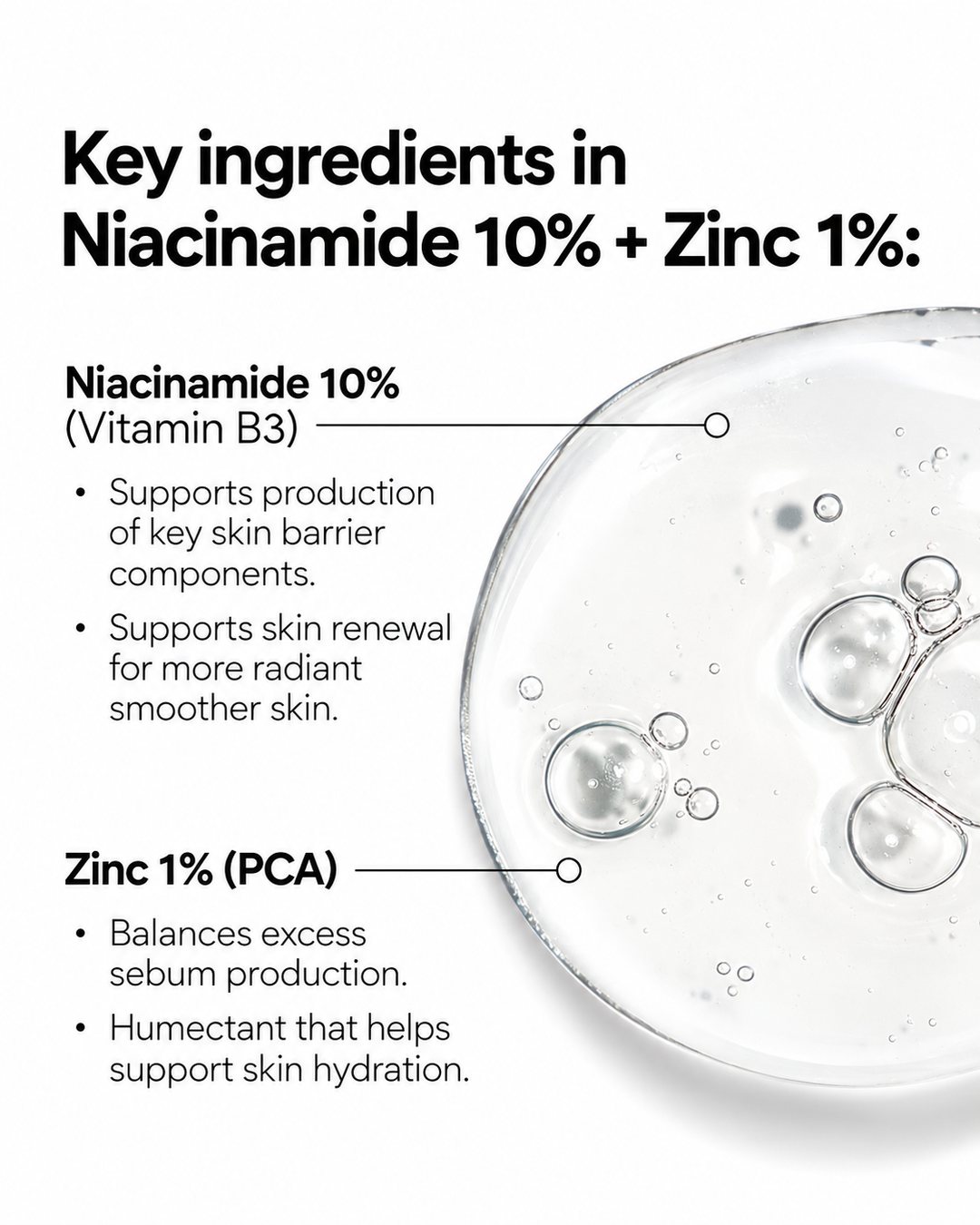 The Ordinary Niacinamide 10% + Zinc 1%, Smoothing Serum for Blemish-Prone Skin — 2 of 3